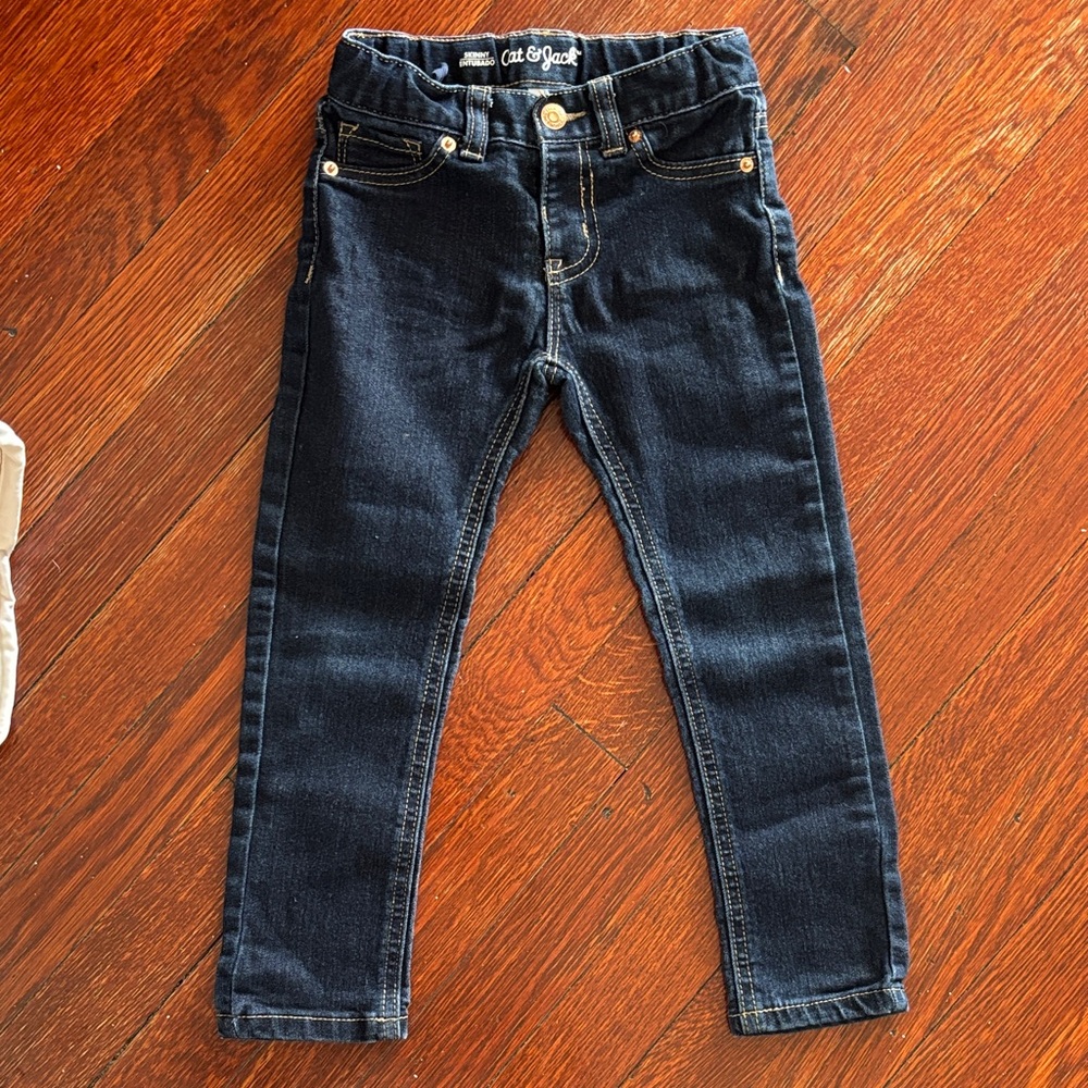 Cat & Jack Kids' Dark Blue Jeans
